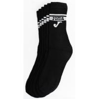 Calcetín hombre, tenís, caña alta, color negro, talla 43/46 JOMA, 3 pares