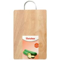 Tabla corte madera rectangular METALTEX, 18x29cm Tabla corte madera rectangular METALTEX, 18x29cm