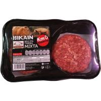 Hamburguesa mixta BIKAIN, 4 uds., bandeja 480 g
