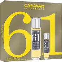Estuche fragancia para hombre N.61 150+30 ml CARAVAN, pack 1 ud.