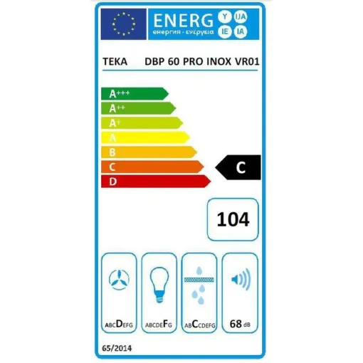Campana extractora DBP60 Pro Inox TEKA