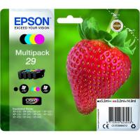 Pack de cartuchos de tinta original, 4 colores T2986 EPSON, 1 ud