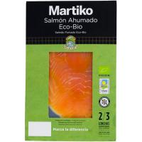 Salmón ahumado Ecobio MARTIKO, sobre 80 g