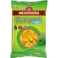 Totopos sal MEXIFOODS, bolsa 300 g