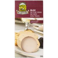 MARTIKO ahatezko foie gras blokea trufarekin, sorta 2x40 g
