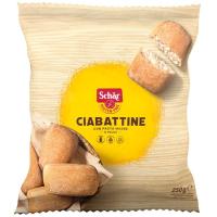 Ciabattine sin gluten SCHAR, paquete 250 g
