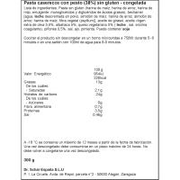 Caserecce al pesto sin gluten SCHAR, bandeja 300 g