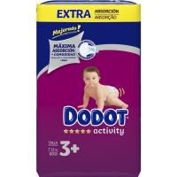 DODOT ACTIVITY estra pixoihala, 7-11 kg, 3 neurria, paketea 60 ale