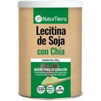 Lecitina de soja + chia NATURTIERRA, lata 200 g