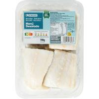 Bacalao desalado menú EROSKI, bandeja 700 g