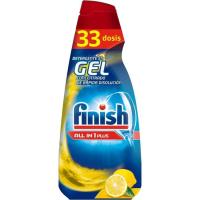 Lavavajillas máq. gel limón FINISH Todo en 1, botella 35 dosis