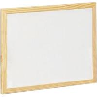 Pizarra blanca con marco de pino, 40x60 cm