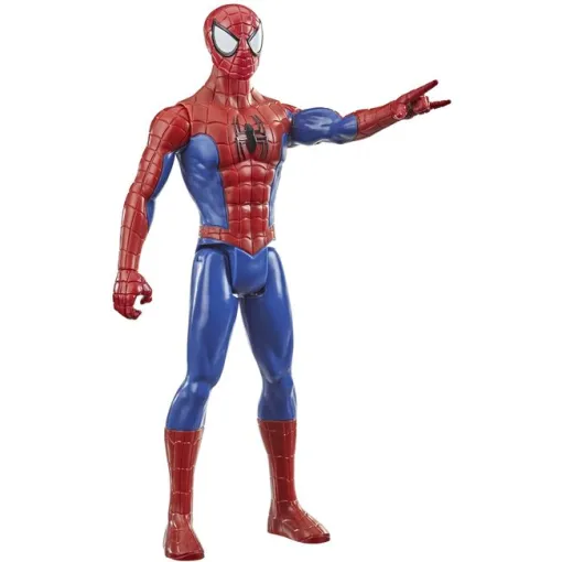 Spider Man, figura titán héroe deluxe de 30 cm, edad rec: +4 años SPIDERMAN