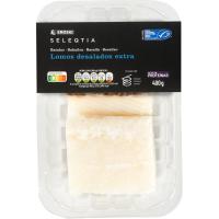 EROSKI SELEQTIA MSC bakailao gezatuaren solomoak, erretilua 400 g EROSKI SELEQTIA MSC bakailao gezatuaren solomoak, erretilua 400 g