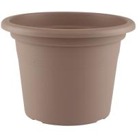 Maceta en pvc redonda Venezia, color topo, 30 cm ARTEVASI, 1 ud Maceta en pvc redonda Venezia, color topo, 30 cm ARTEVASI, 1 ud
