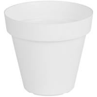 Maceta en pvc Capri, blanca, 14 cm ARTEVASI, 1 ud
