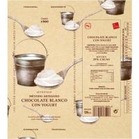 Chocolate blanco con yogur ORBEA, tableta 125 g