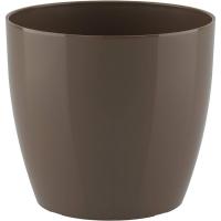 Maceta San Remo, color topo, en pvc ARTEVASI, 8 cm Maceta San Remo, color topo, en pvc ARTEVASI, 8 cm