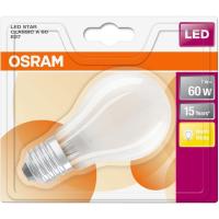 Bombilla Led estándar E27 7W luz cálida (2700k) OSRAM, 1 ud