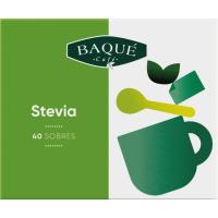 Edulcorante stevia BAQUÉ, caja 40 g