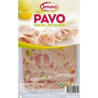 Pavo con pistachos-huevo SERRANO, sobre 90 g Pavo con pistachos-huevo SERRANO, sobre 90 g