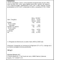 Pavo con pistachos-huevo SERRANO, sobre 90 g