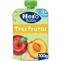 Bolsita de 3 frutas HERO Baby, doypack 100 g