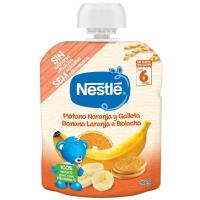 Bolsita de plátano-naranja-galleta NESTLÉ, doypack 90 g Bolsita de plátano-naranja-galleta NESTLÉ, doypack 90 g
