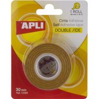 Cinta doble cara APLI, 30mmx10m