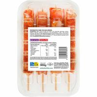 Pincho de pechuga de pollo EROSKI, bandeja 360 g