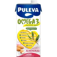 Preparado lácteo almendra PULEVA OMEGA3 PROESS., brik 1 litro Preparado lácteo almendra PULEVA OMEGA3 PROESS., brik 1 litro