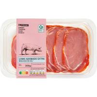 EROSKI gatz gutxiko solomo ontzutua, erretilua 300 g