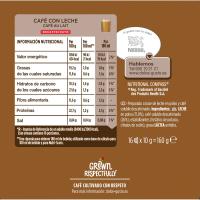 Café c/ leche descafeinado NESCAFÉ DOLCE GUSTO, caja 16 cápsulas
