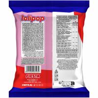 Caramelo masticable Lolipop FIESTA, bolsa 80 g