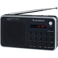 Radio portátil digital negra RPDS32SL SUNSTECH