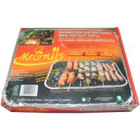 Barbacoa instantánea desechable, 24x31x4 cm, turbo FSC CARCOA, 1 ud