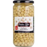 Garbanzo pedrosillano cocido natural PEDRO LUIS, frasco 500 g