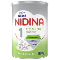 Leche para lactantes Confort Digest NESTLÉ NIDINA 1, lata 800 g