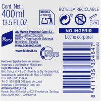 Leche corporal Activit LACTOVIT, 400 ml