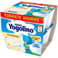 Yogolino de plátano NESTLÉ, pack 8x100 g