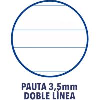 Libreta A4, rayado pauta 3,5 plástico ¿Cuál te llegará? 400073336 OXFORD, 48 hojas