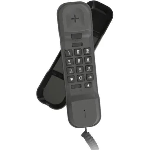 Teléfono sobremesa negro góndola ultra slim T06 ALCATEL