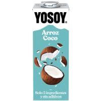 Bebida de arroz-coco YOSOY, brik 1 litro Bebida de arroz-coco YOSOY, brik 1 litro
