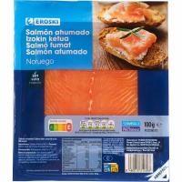 Salmón ahumado EROSKI, sobre 100 g