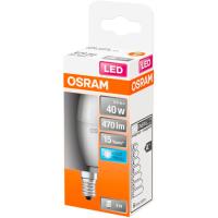 Bombilla Led E14 vela 5,5W luz neutra (4000K) OSRAM, 1 ud
