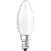 Bombilla Led vela E14  4W luz cálida (2700k)  OSRAM,1ud