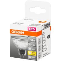 Bombilla tipo foco Led GU 5,3 8W 36° 2700k de luz cálida OSRAM, caja 1 ud