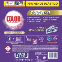 Detergente en cápsulas COLON Vanish Advance, bolsa 32 dosis