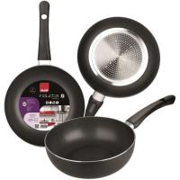 Sartén Honda de aluminio Inducta, apto para todo tipo de cocinas, IBILI Ø20cm