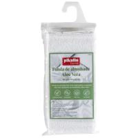 Funda de Almohada rizo Aloe Vera, cierre cremallera PIKOLIN